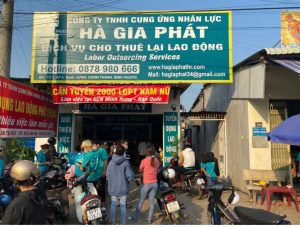 Cung ứng lao động KCN Thanh Oai