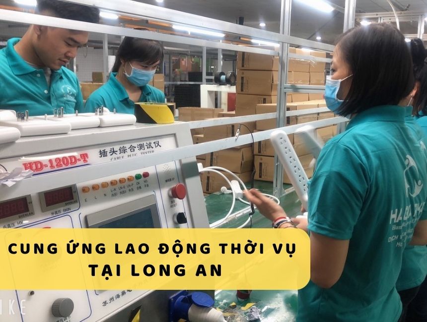 cung ứng lao động thời vụ tại Long An