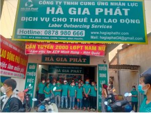 Dịch vụ cung ứng lao động tại Bình Phước