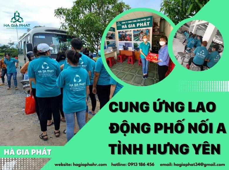 Cung ứng lao động phố nối A Hưng Yên