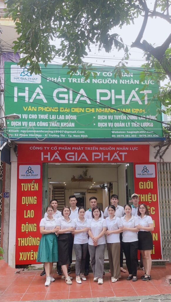 Hà Gia Phát luôn được bình chọn là đối tác hoàn hảo để cung cấp dịch vụ cung ứng nhân lực tại KCN Thành An