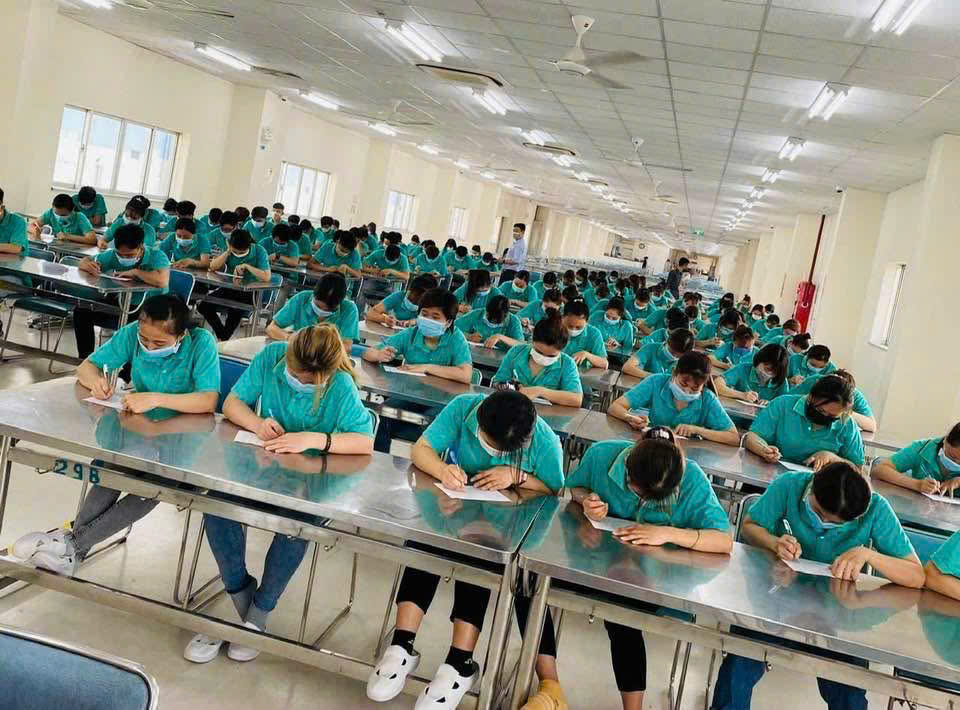 Lao động được đào tạo bài bản trước khi bàn giao cho doanh nghiệp