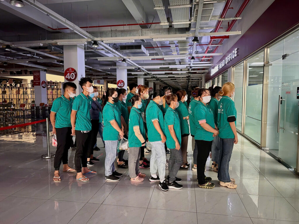 MISA GROUP triển khai số lượng lớn lao động, sẵn sàng đáp ứng nhu cầu nhân sự tăng cao tại KCN Phố Nối A