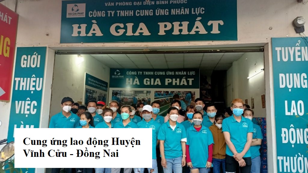 Cung ứng lao động huyện vĩnh cửu