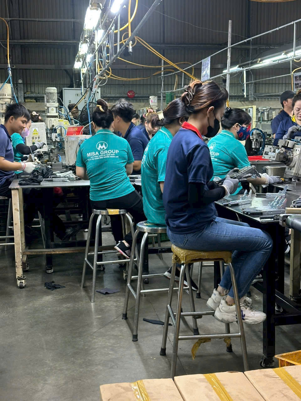 Đội ngũ nhân sự của MISA Group đang làm việc tại các KCN Bình Phước