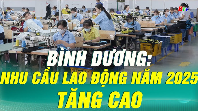 Nhu cầu lao động tại Bình Dương: Nóng và không ngừng tăng