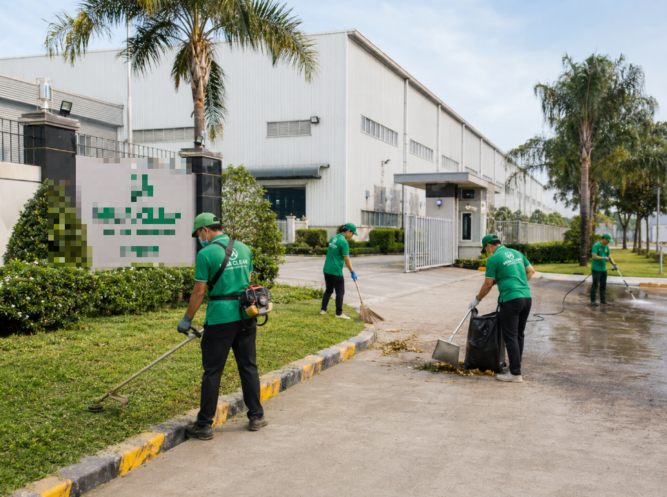 Dịch vụ vệ sinh công nghiệp Long An Misa Clean